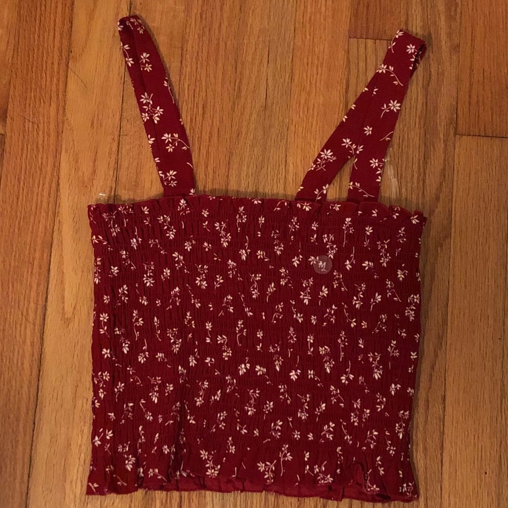 Country cropped cami top